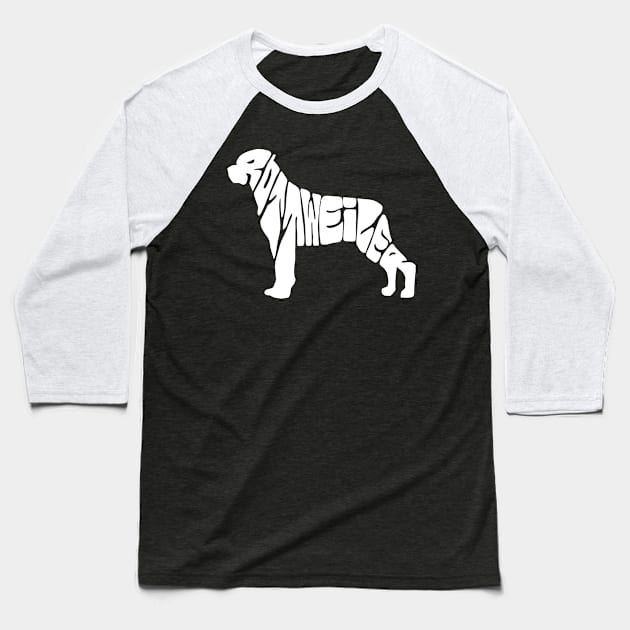 Rottweiler Baseball T-Shirt by JoyFabrika